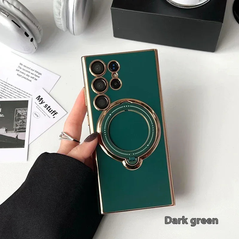 Magnetic Rotating Protective iPhone Case - Viexta