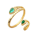 Spring Type Snake Bone Bracelet Ring Suit - Viexta