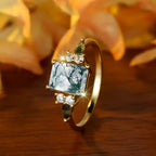 Geometric Edge Horse-eye Aquascaping Ring - Viexta
