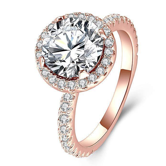 Classic Eight Hearts Arrows Carat Ring - Viexta