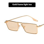 Women's Fashion Metal Frame Sunglasses - Viexta