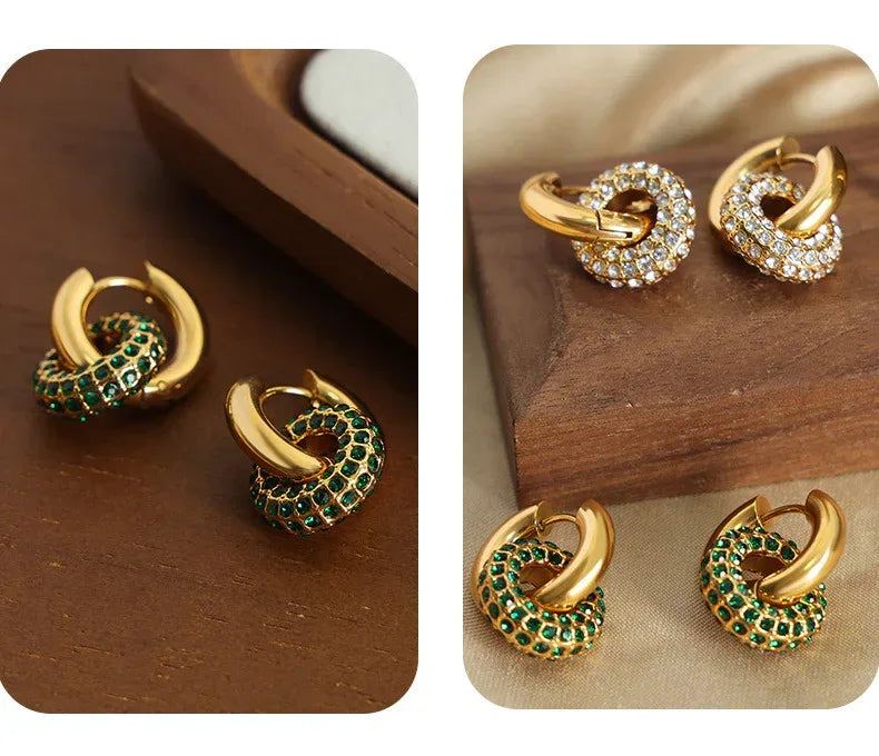 luxury-titanium-steel-diamond-versatile-earrings - Viexta