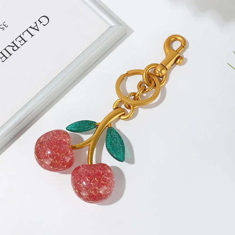 cherry-fashion-exquisite-car-key-handbag-pendant - Viexta