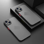 fine-hole-all-inclusive-frosted-contrast-iphone-case - Viexta