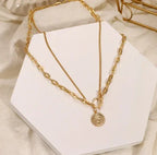 Bead Multilayer Arrow Necklace - Viexta