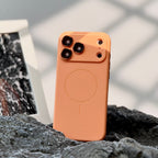 Frosted Skin Magnetic Suction iPhone Case