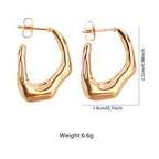 Stainless Steel Hoops - Viexta