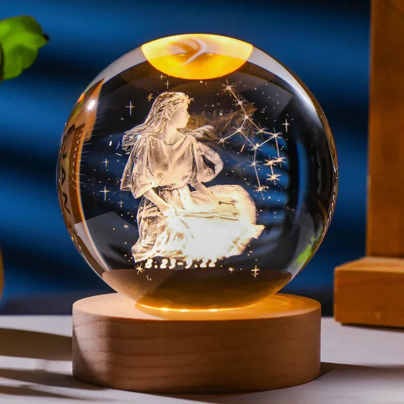 3D Constellation Crystal Ball - Viexta