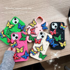 Colorized Butterfly Silicone iPhone Case - Viexta