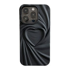 Creative Pleated Love Phone Case - Viexta
