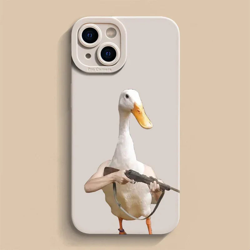 Anti-fall Funny Duck iPhone Case - Viexta