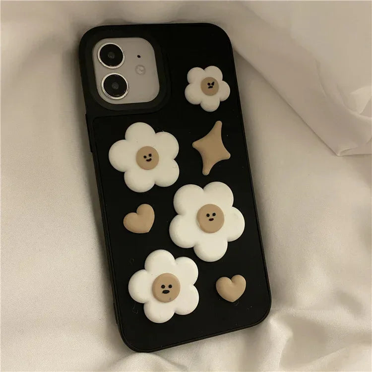 Three-dimensional Sun Flower iPhone Case - Viexta
