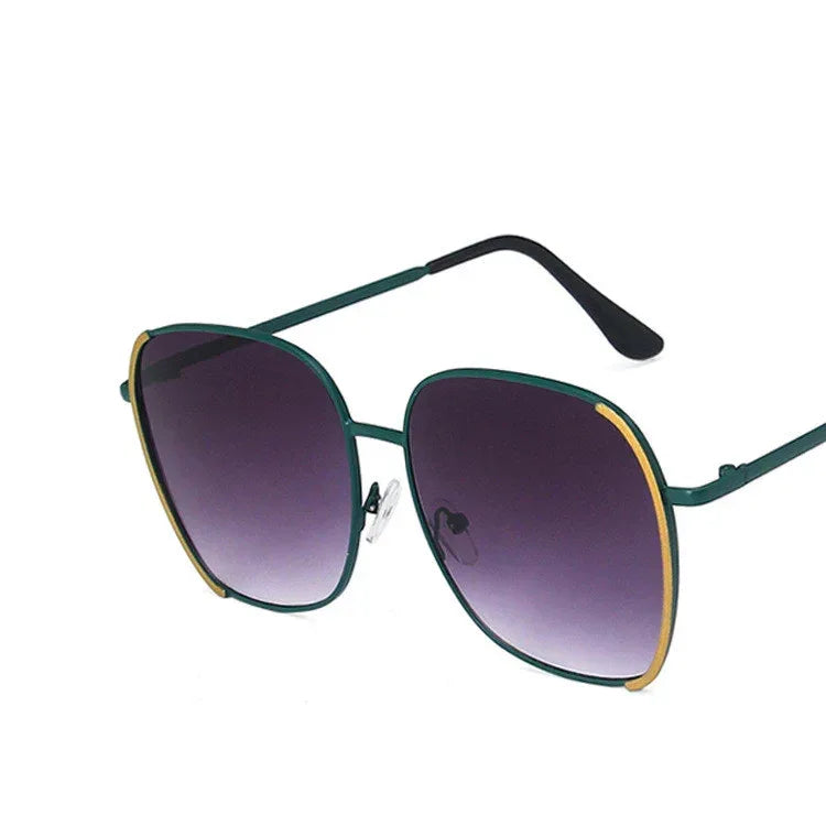 Female Fashion Simple Thin Anti-UV Sunglasses - Viexta