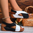 Dual Tone Soft Summer Sandals