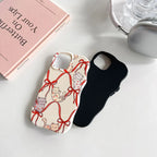 Two-in-one Ribbon Heart Cat iPhone Case - Viexta