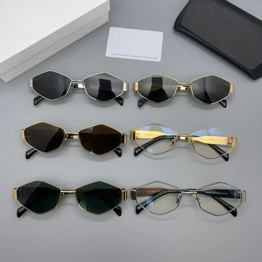 metal-polygon-sunglasses - Viexta