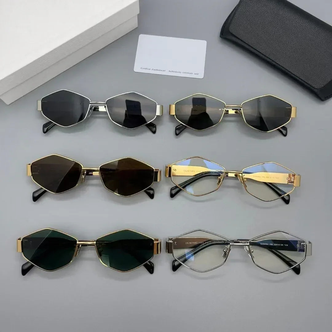 metal-polygon-sunglasses - Viexta