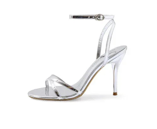 Stiletto Heel Buckle Strap - Viexta