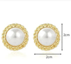 Korean Baroque Pearl Earrings - Viexta