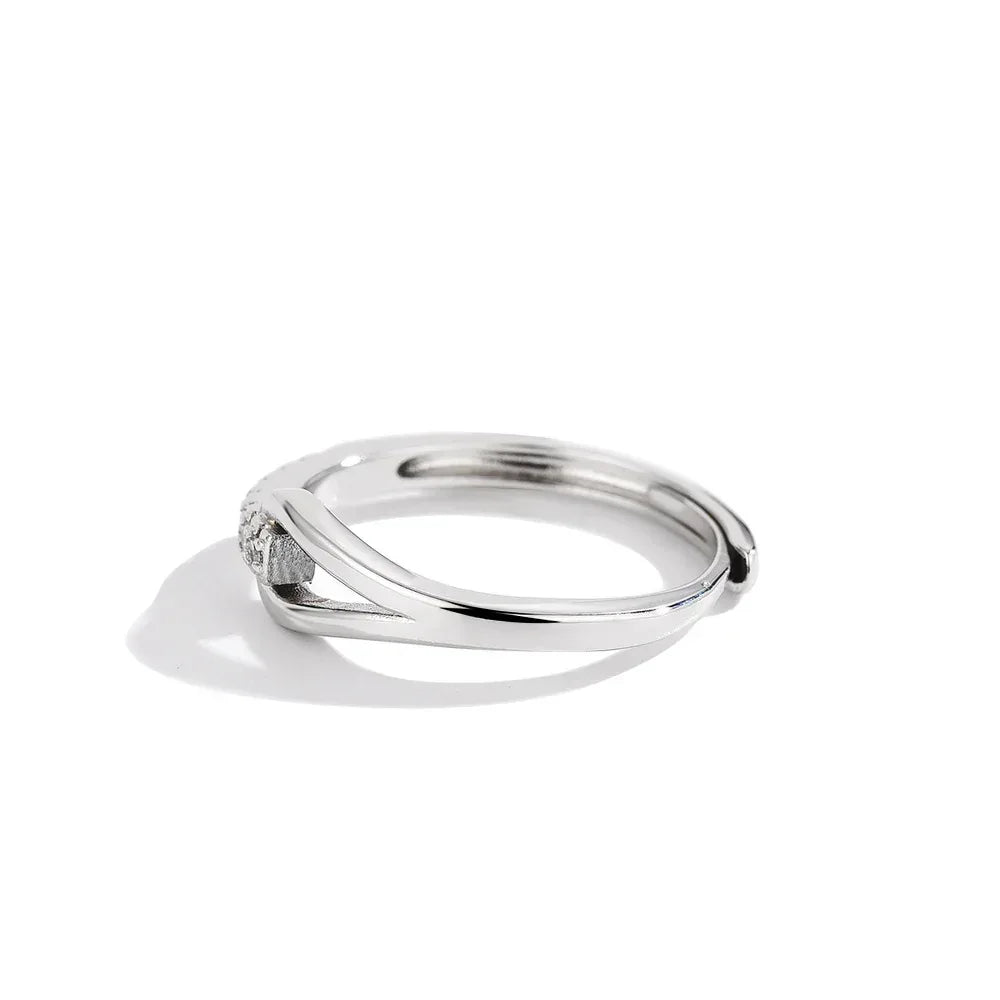 925-diamond-embedded-luberts-tears-open-ring - Viexta
