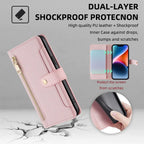 Flip Cross-body Lanyard Xr Multi-function Leather Case for Samsung,IPhone,Sony - Viexta