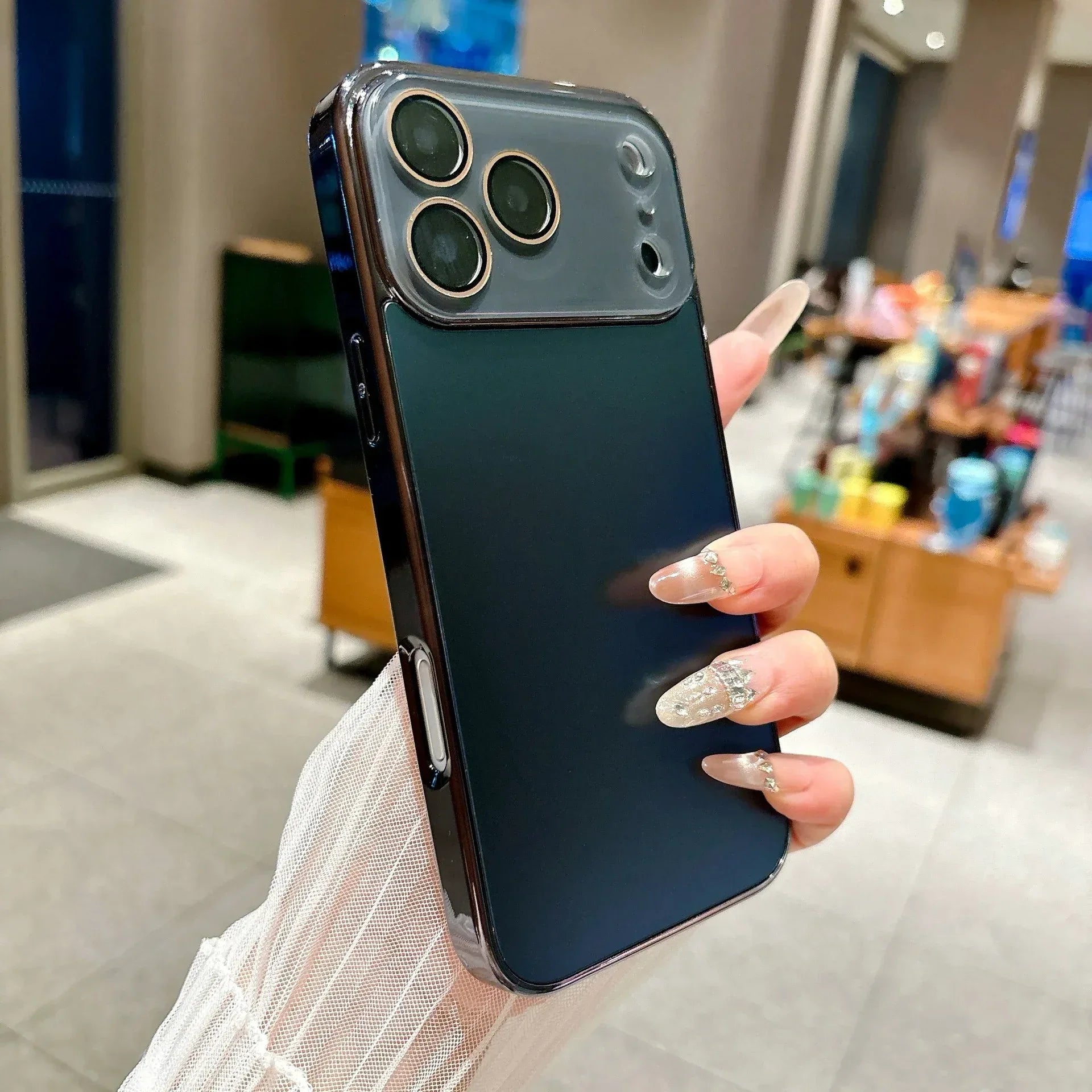 Nano-plated Lens Protector iPhone Case - Viexta