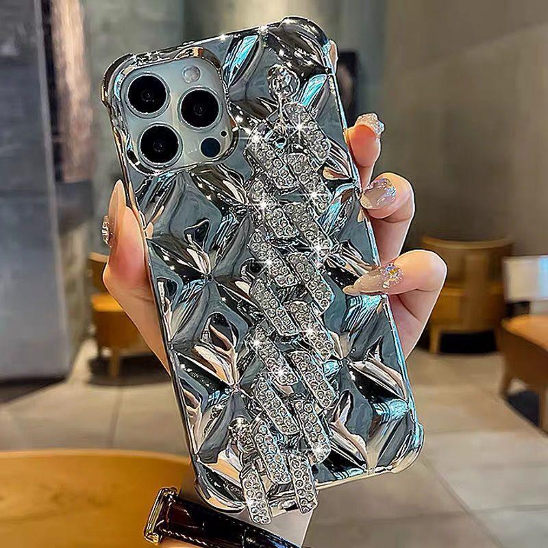Rhinestone Braceleted iPhone Case - Viexta