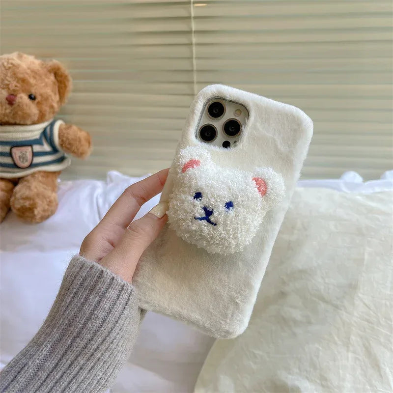 Plush Bear Model iPhone Case - Viexta