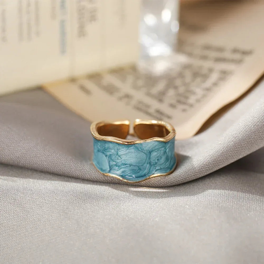 Irregular Retro Ring - Viexta