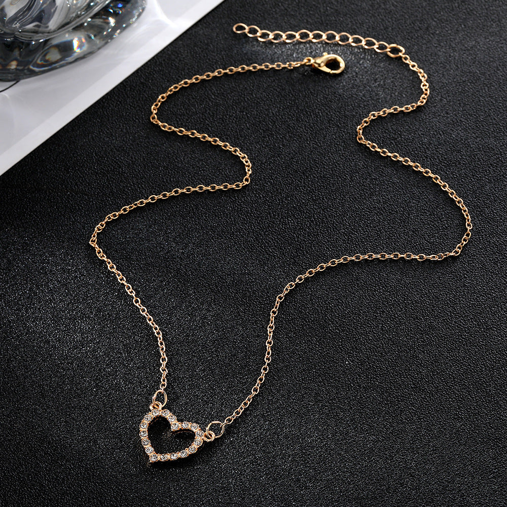 Rhinestone Diamond Multi-layer Necklace