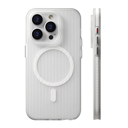 Striped Sand Non-slip Protective  IPhone Cover