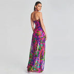Tube Top Split Dress - Viexta