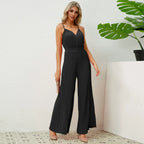 Pleated Jumpsuit - Viexta