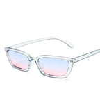 Narrow Frame Two-tone Sunglasses - Viexta