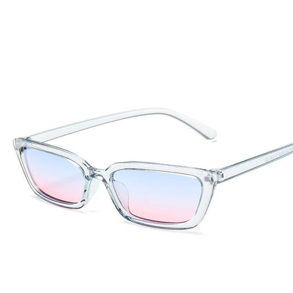 Narrow Frame Two-tone Sunglasses