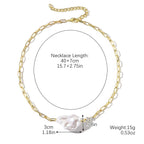 Light Luxury High-grade Long Pearl Chain