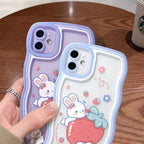 New Strawberry Rabbit Protector iPhone case - Viexta
