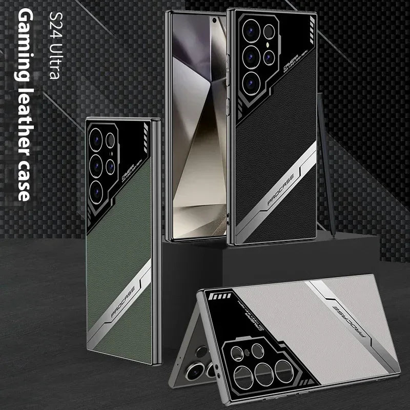 Electroplated Esports Leather Samsung Protective Case - Viexta