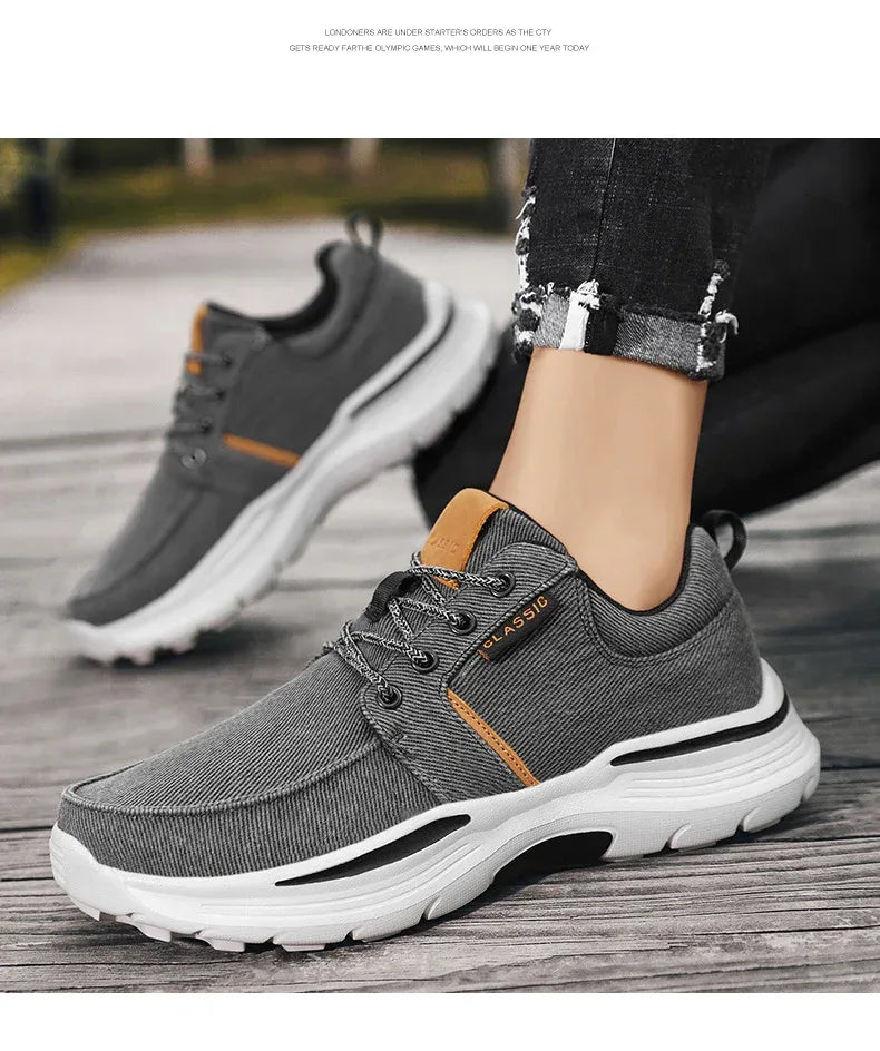 Large Size Canvas Outdoor Sports Shoes - Viexta