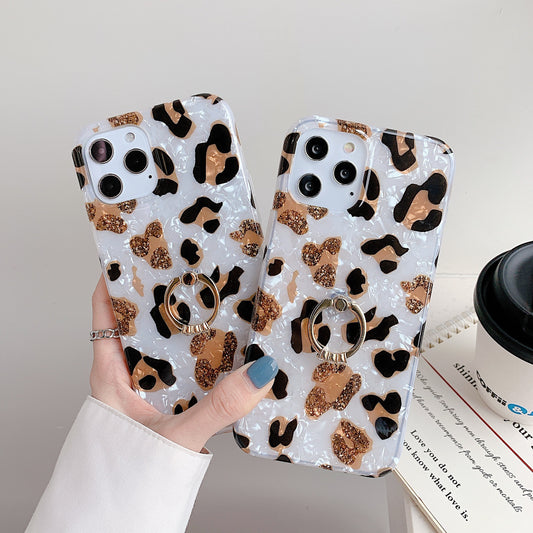 Leopard Print Drop-resistant iPhone Case