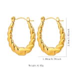 Stainless Steel Hoops - Viexta