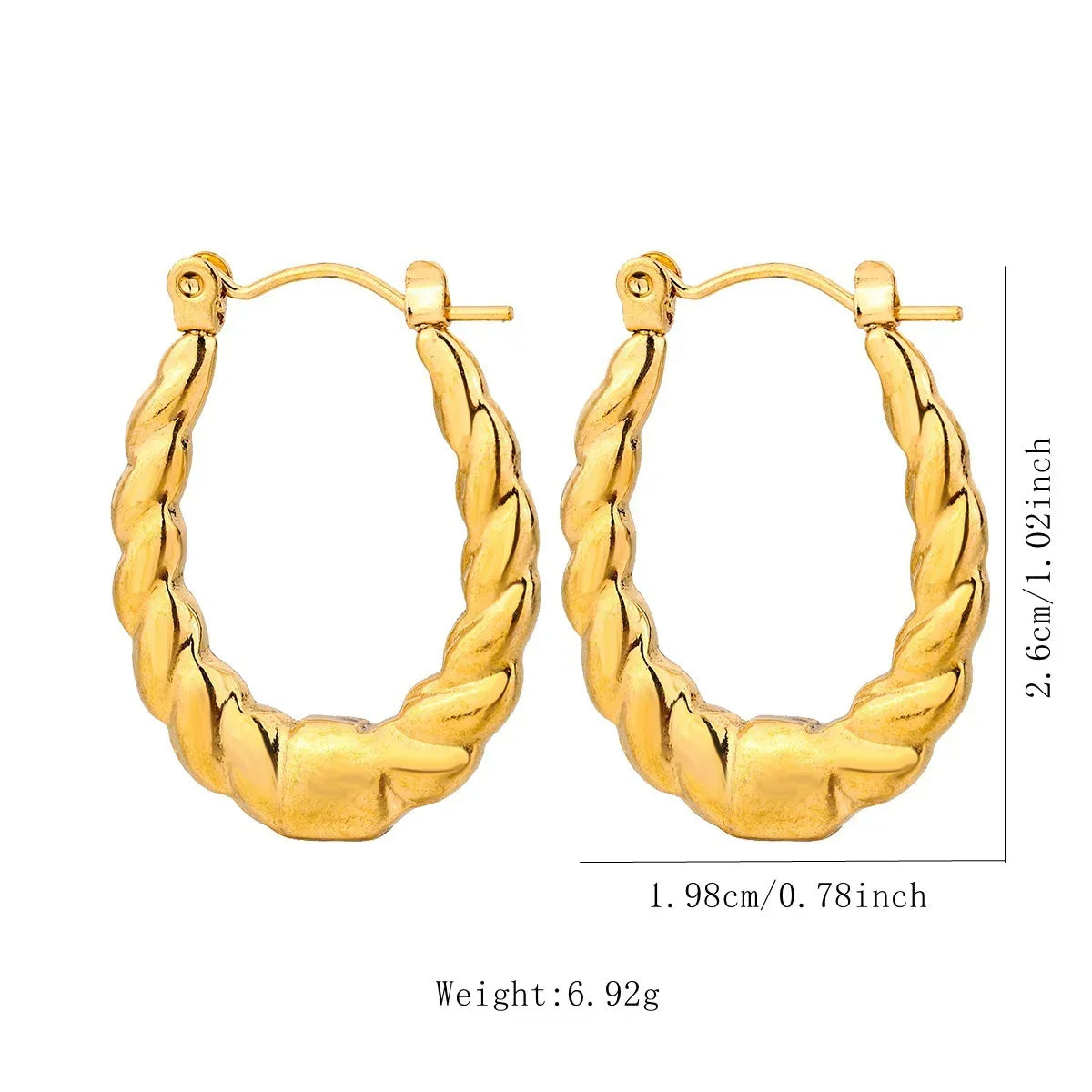 Stainless Steel Hoops - Viexta