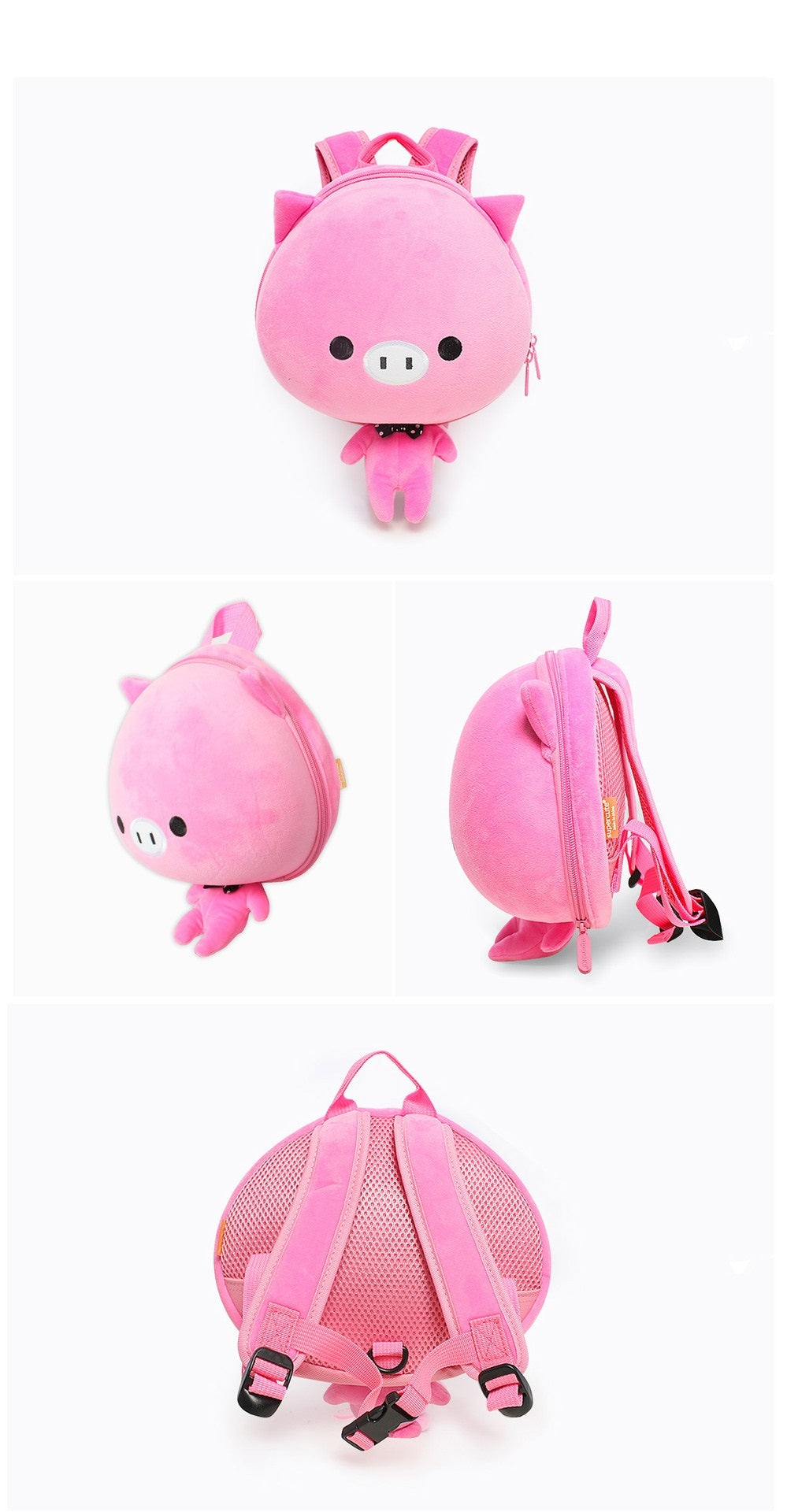 Anti-lost Plush Kindergarten Children's Animal Backpack