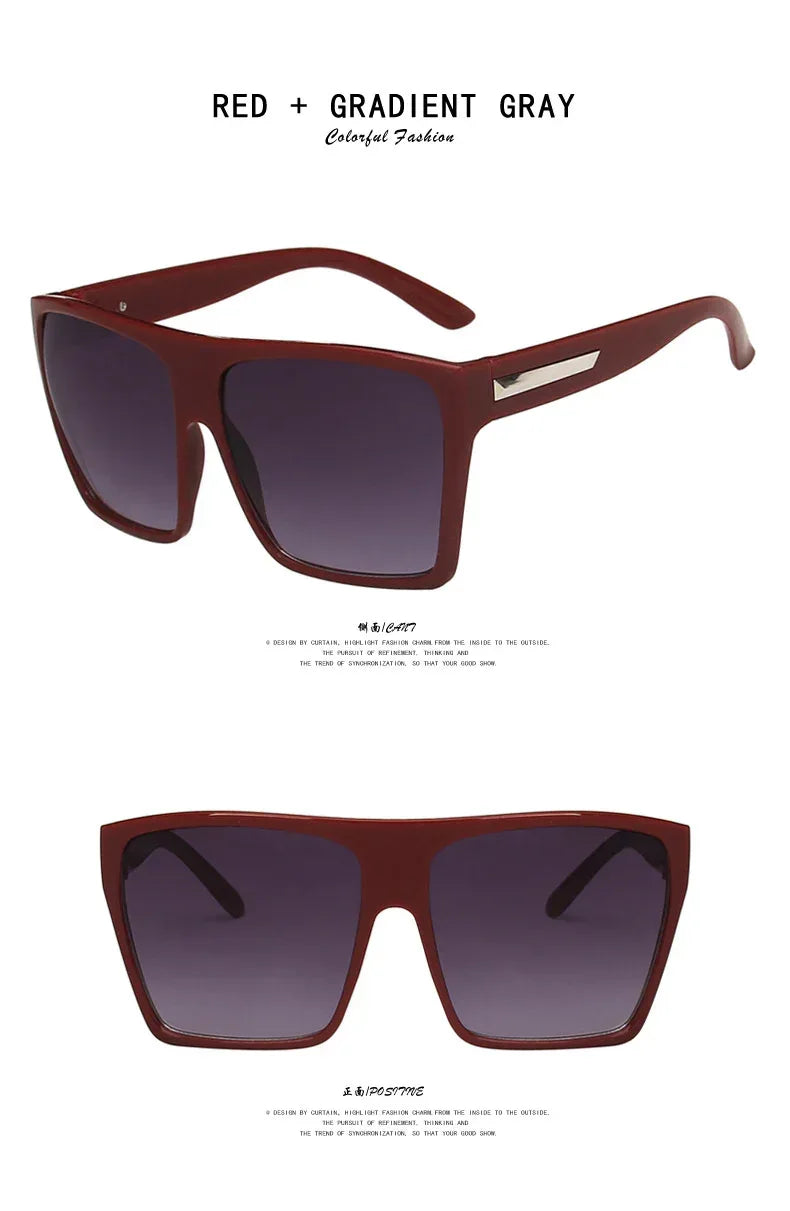 large-rim-sunglasses-personalized-sunglasses - Viexta