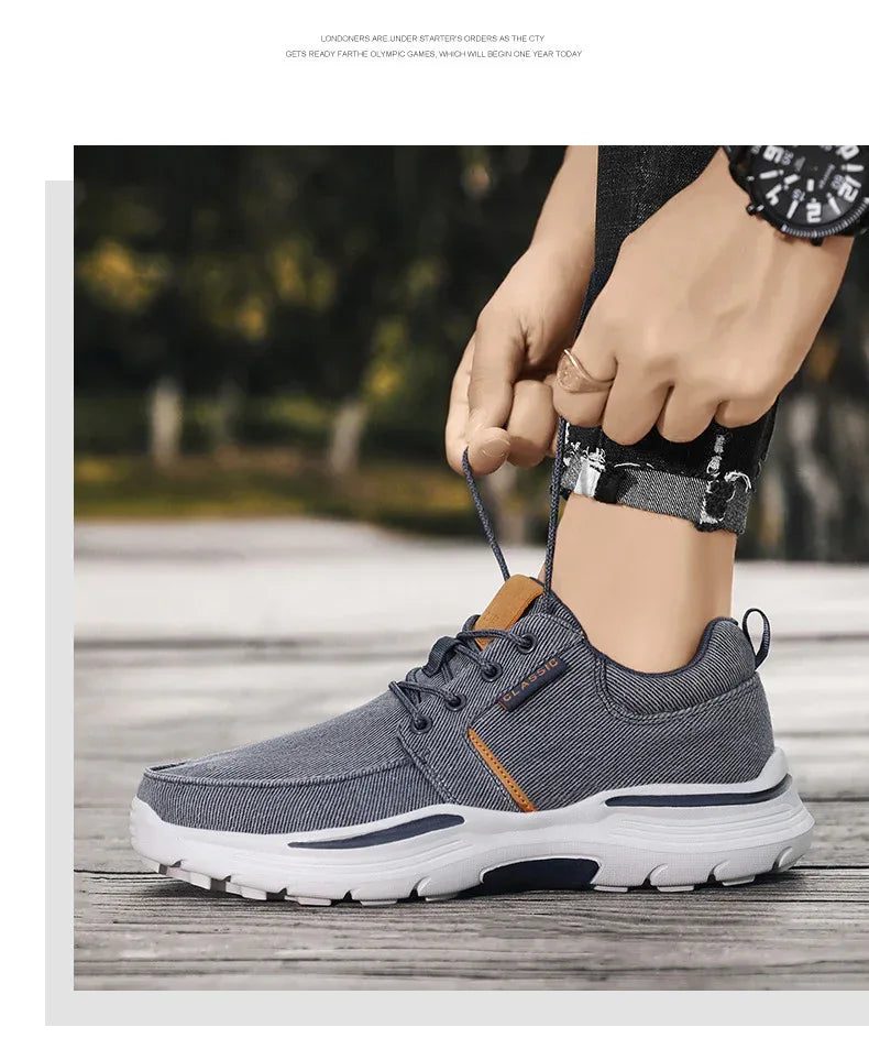 Large Size Canvas Outdoor Sports Shoes - Viexta