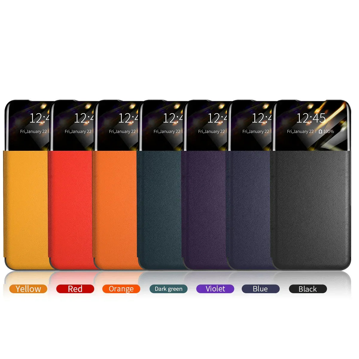 Pixel 6 Card Flip Protective Leather Case - Viexta