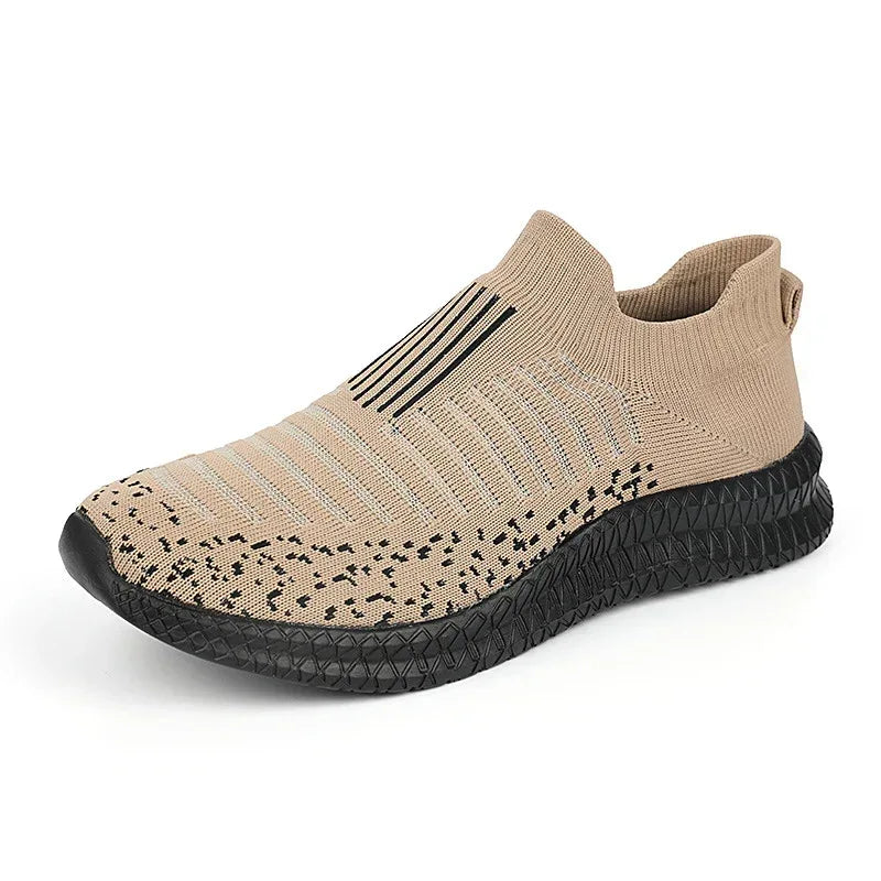 Mesh Sneakers For Men Non-slip Walking Running Shoes - Viexta