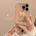 Bow-tie Christmas Tree iPhone Case