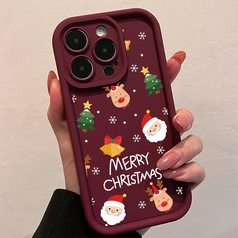 santa-elk-iphone-protective-case - Viexta