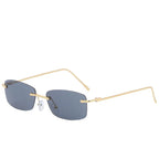 Fashion Rimless Cut-edge Sunglasses - Viexta